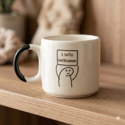 1 NOLU HAYRANINIM-D KUPA - SİYAH SAP - 