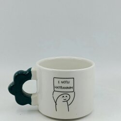 1 NOLU HAYRANINIM-PAPATYA KUPA - YEŞİL SAP - 