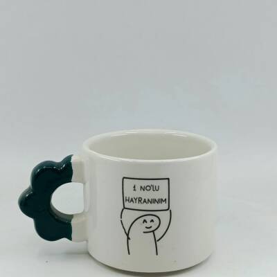 1 NOLU HAYRANINIM-PAPATYA KUPA - YEŞİL SAP - 1