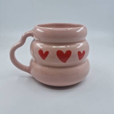 3 KALP-KOVAN KUPA - PEMBE SAP PEMBE GÖVDE - 1