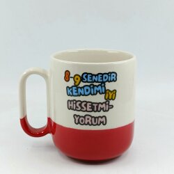 8-9 SENEDİR KENDİMİ İYİ HİSSETMİYORUM-ARYA KUPA - KIRMIZI ALT - 