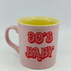 90S BABY-İDA KUPA - PEMBE SAP PEMBE GÖVDE SARI İÇ - 
