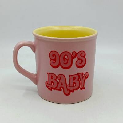 90S BABY-İDA KUPA - PEMBE SAP PEMBE GÖVDE SARII İÇ - 1