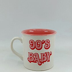 90S BABY-İDA KUPA - TRANSPARAN SAP TRANSPARAN GÖVDE PEMBE İÇ - 