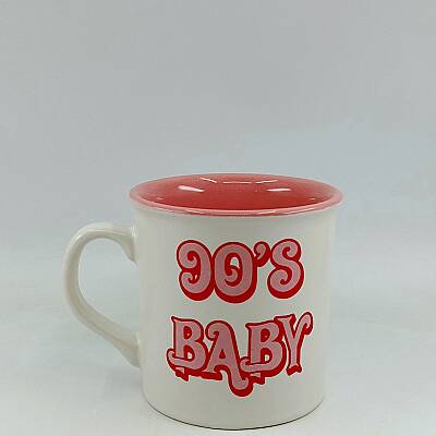90S BABY-İDA KUPA - TRANSPARAN SAP TRANSPARAN GÖVDE PEMBE İÇ - 1