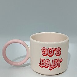 90S BABY-O KUPA - PEMBE SAP - 