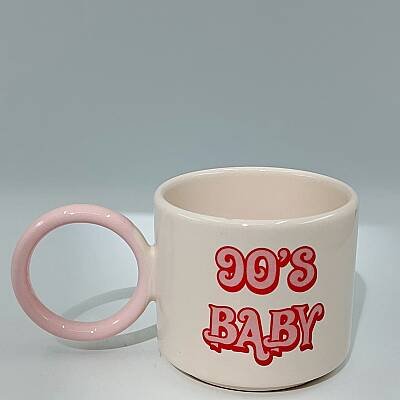 90S BABY-O KUPA - PEMBE SAP - 1