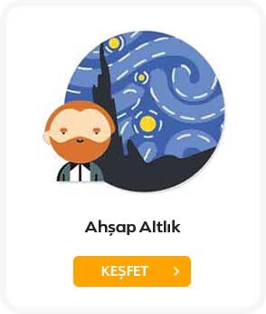 AHŞAP BARDAK ALTLIĞI