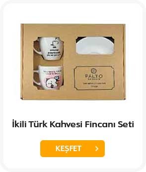 İKİLİ KAHVE FİNCANI