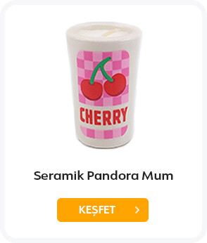 SERAMİK PANDORA MUM