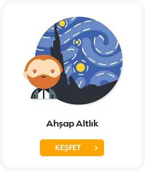 AHŞAP BARDAK ALTLIĞI
