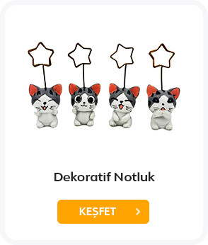 DEKORATİF NOTLUK