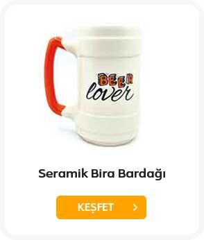 SERAMİK BİRA BARDAĞI