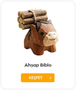 AHŞAP BİBLO