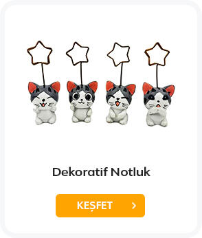 DEKORATİF NOTLUK