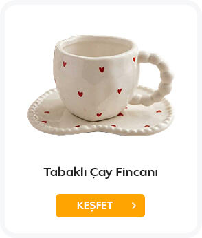 TABAKLI ÇAY FİNCANI