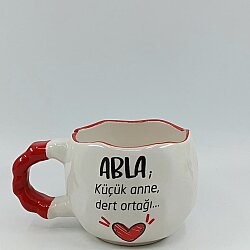 ABLA KÜÇÜK ANNE-NİVA KUPA - KIRMIZI SAP KIRMIZI TURNET - 
