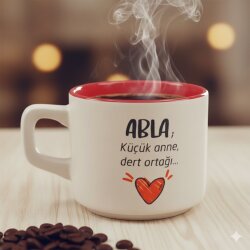 ABLA KÜÇÜK ANNE - VENUS KUPA - KIRMIZI İÇ - 
