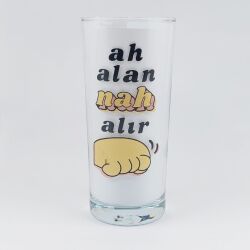 AH ALAN NAH ALIR-RAKI BARDAĞI - ŞEFFAF - 