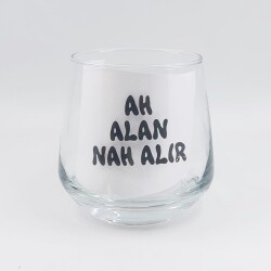 AH ALAN NAH ALIR-VİSKİ BARDAĞI - ŞEFFAF - 