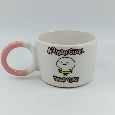 AMMAN GÜZEL YAVAŞ YÜRÜ-DÜĞÜM KUPA - PEMBE SAP - 1
