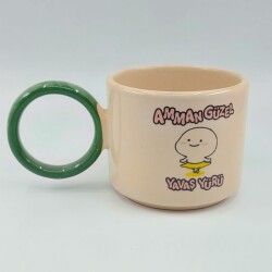 AMMAN GÜZEL YAVAŞ YÜRÜ-O KUPA - YEŞİL SAP - 