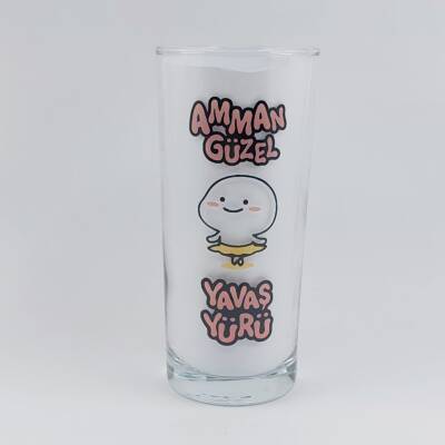 AMMAN GÜZEL YAVAŞ YÜRÜ-RAKI BARDAĞI - ŞEFFAF - 1