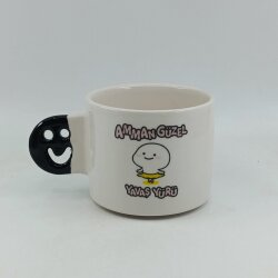 AMMAN GÜZEL YAVAŞ YÜRÜ-SMİLE KUPA - SİYAH SAP - 