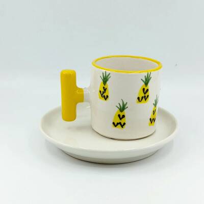 ANANAS - 3D-T TÜRK KAHVESİ FİNCANI - 3D - 1