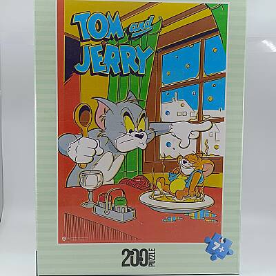 ANGRY TOM AND JERRY-PUZZLE - 200 PARÇA - 1