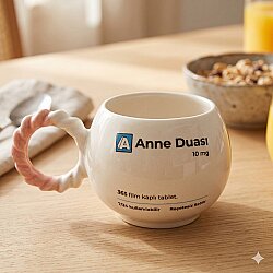 ANNE DUASI-BALONCUK KUPA - PEMBE SAP - 