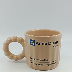 ANNE DUASI-PRENSES KUPA - KREM GÖVDE KREM SAP - 