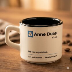 ANNE DUASI-VENUS KUPA - SİYAH İÇ - 