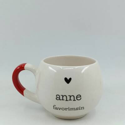 ANNE FAVORİMSİN-BALON KUPA - KIRMIZI SAP - 1