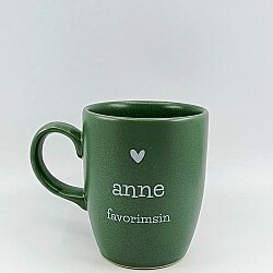 ANNE FAVORİMSİN-OVAL KUPA - YEŞİL SAP YEŞİL GÖVDE YEŞİL İÇ - 
