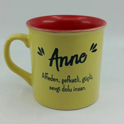 ANNE -İDA KUPA - SARI SAP SARI GÖVDE KIRMIZI İÇ - 1