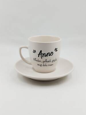 ANNE -KLASİK TÜRK KAHVESİ FİNCANI - TRANSPARAN - 1