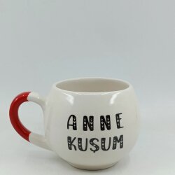 ANNE KUŞUM-BALON KUPA - KIRMIZI SAP - 