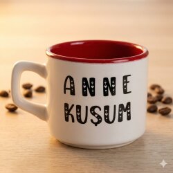 ANNE KUŞUM-VENUS KUPA - KIRMIZI İÇ - 