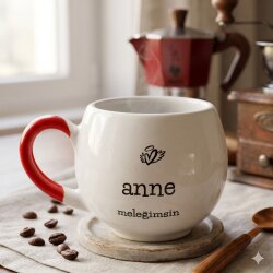 ANNE MELEĞİMSİN-BALON KUPA - KIRMIZI SAP - 