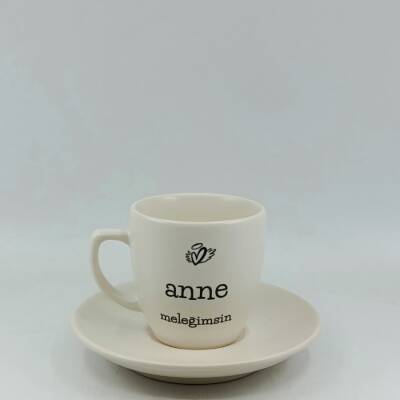 ANNE MELEĞİMSİN-KLASİK TÜRK KAHVESİ FİNCANI - TRANSPARAN GÖVDE - 1