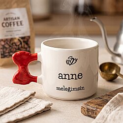 ANNE MELEĞİMSİN-KURDELE KUPA - KIRMIZI SAP - 