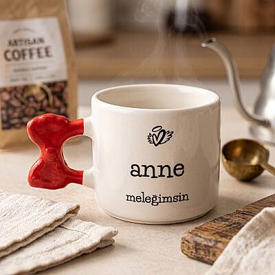 ANNE MELEĞİMSİN-KURDELE KUPA - KIRMIZI SAP - 1