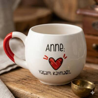 ANNE YAŞAM KAYNAĞI - BALON KUPA - KIRMIZI SAP - 1