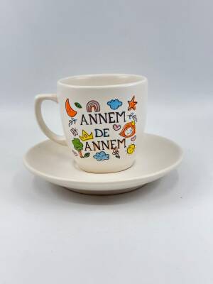 ANNEM DE ANNEM-KLASİK TÜRK KAHVESİ FİNCANI - TRANSPARAN - 1