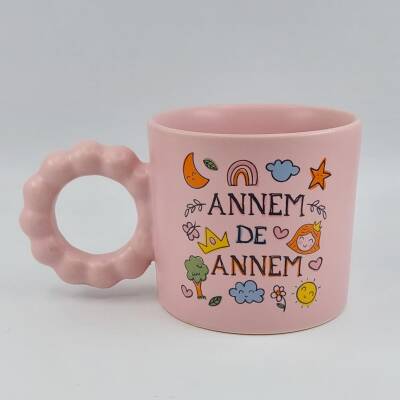 ANNEM DE ANNEM-PRENSES KUPA - PEMBE GÖVDE PEMBE SAP - 1