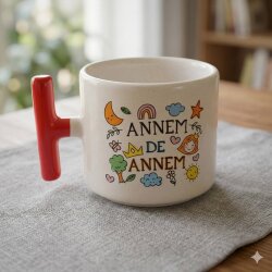 ANNEM DE ANNEM - T KUPA - KIRMIZI SAP - 