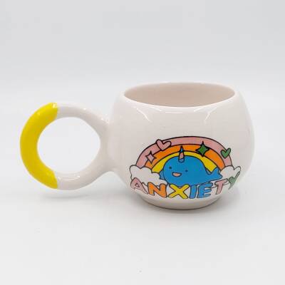 ANXİETY - BALONCUK KUPA - SARI SAP - 1