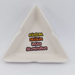 ASOSYAL DEĞİLİM-ÜÇGEN KÜLLÜK - TRANSPARAN GÖVDE - 