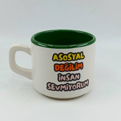 ASOSYAL DEĞİLİM - VENUS KUPA - YEŞİL İÇ - 1